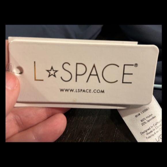 L*Space Lizzie Sunburst Bikini Top Slate, Wisteria, Pool Size L - NWT - Picture 12 of 14